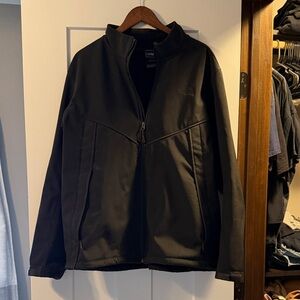 The North Face Men's Black Full-Zip Softshell Jacket